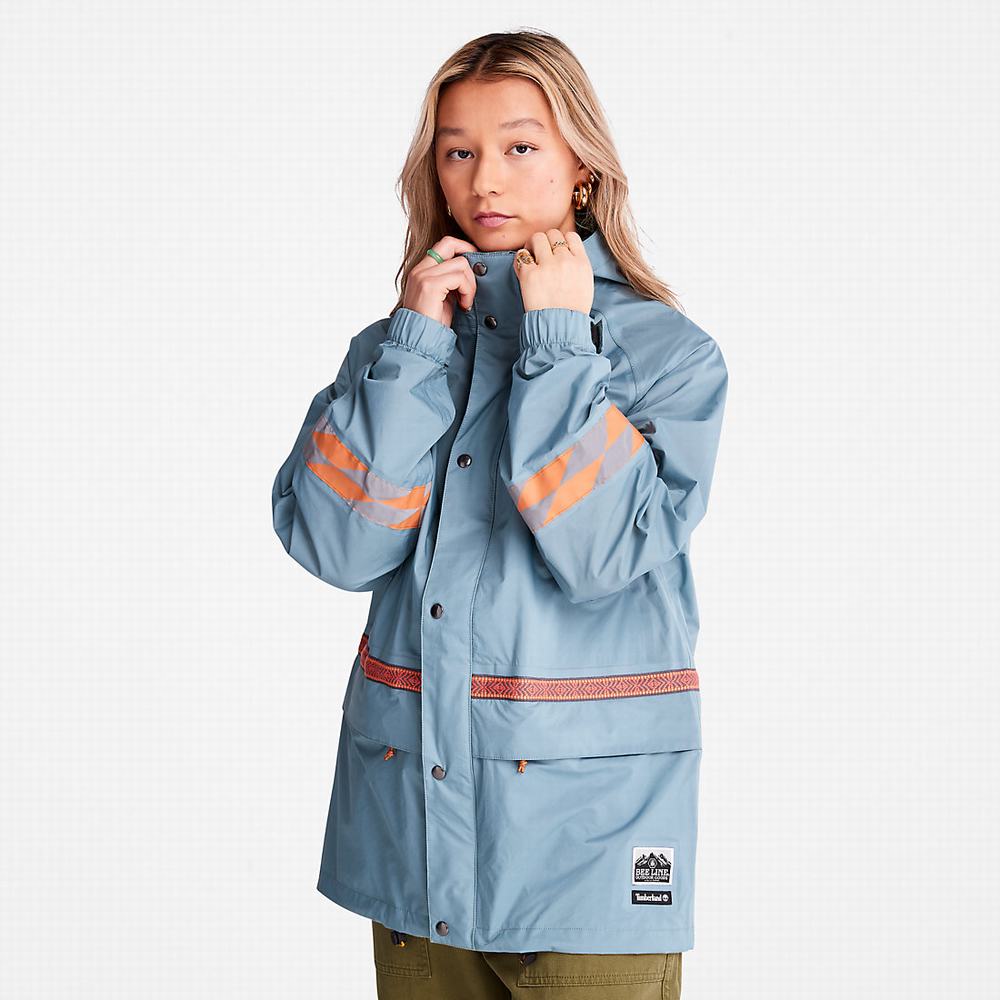 Bundy Parka Timberland Bee Line x Timberland® Triple-layer Panske Modre | SR3102469