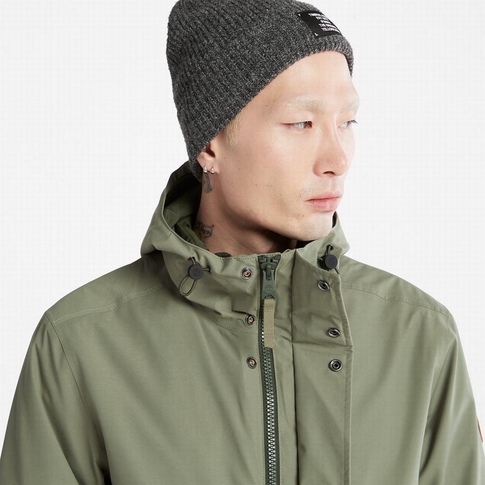 Bundy Parka Timberland Boundary Peak 3-in-1 Fishtail Panske Hnede | JO0618957