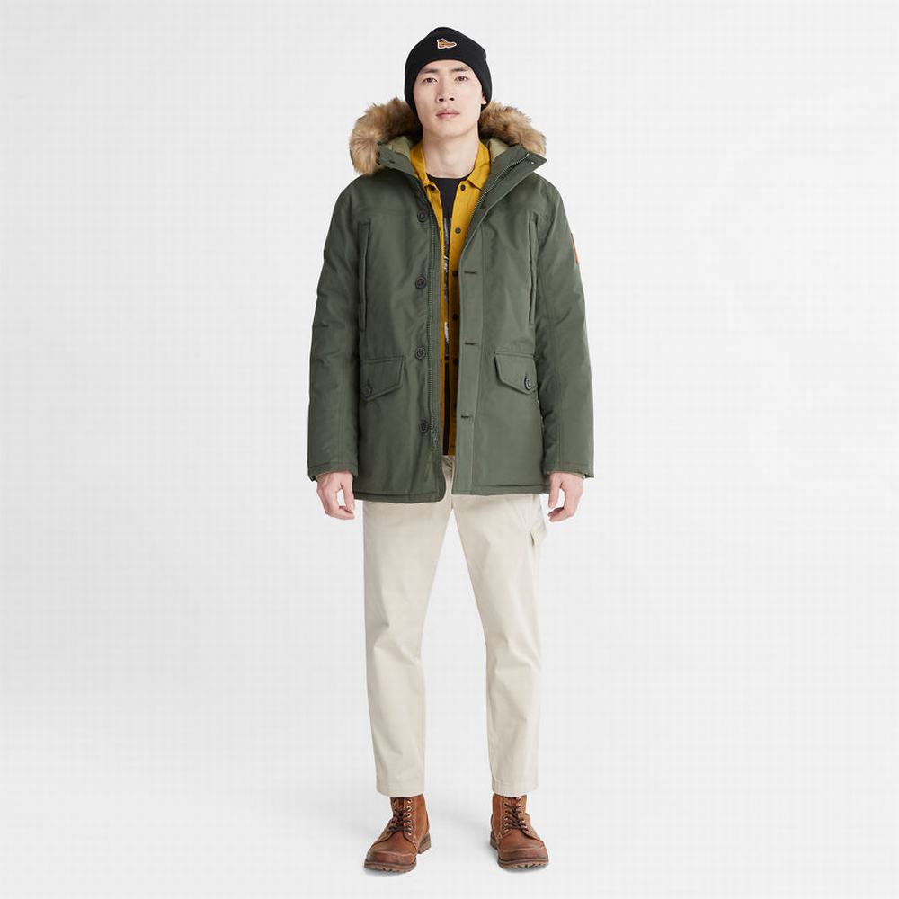 Bundy Parka Timberland Boundary Peak Warm Panske Tmavo Zelene | ES2695387