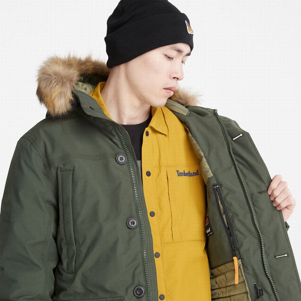 Bundy Parka Timberland Boundary Peak Warm Panske Tmavo Zelene | ES2695387