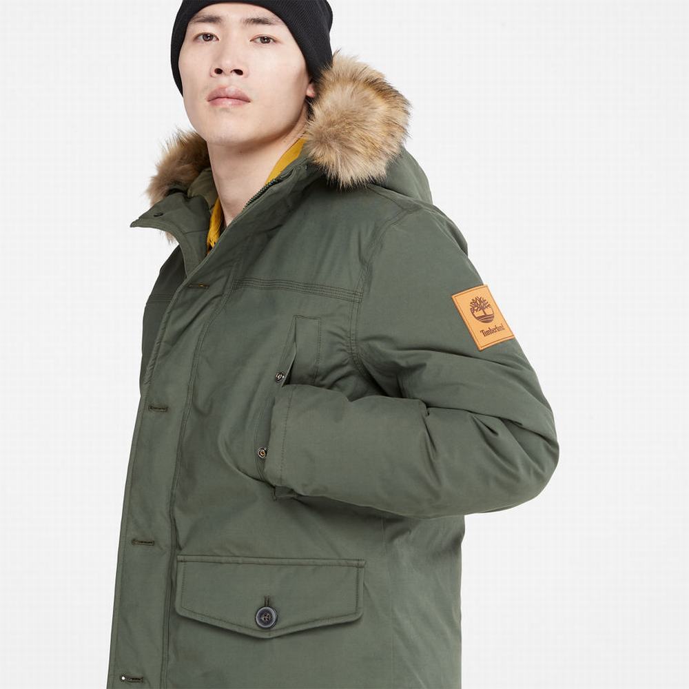 Bundy Parka Timberland Boundary Peak Warm Panske Tmavo Zelene | ES2695387