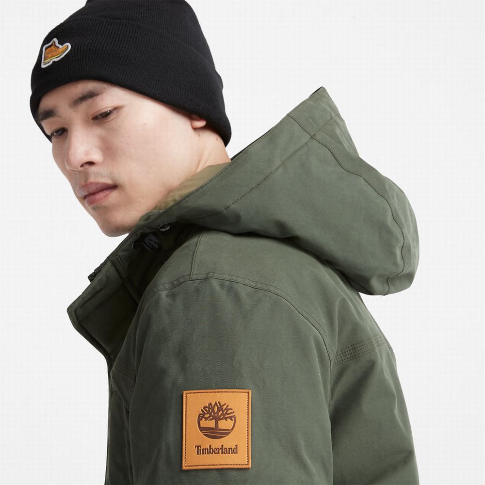 Bundy Parka Timberland Boundary Peak Warm Panske Tmavo Zelene | ES2695387