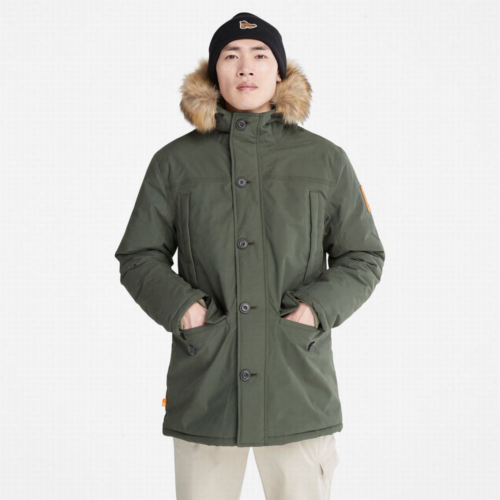 Bundy Parka Timberland Boundary Peak Warm Panske Tmavo Zelene | ES2695387