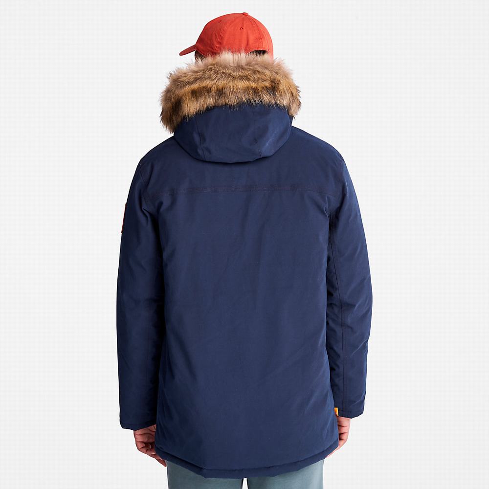 Bundy Parka Timberland Boundary Peak Waterproof Insulated Panske Námornícka Modrá | IF2068571