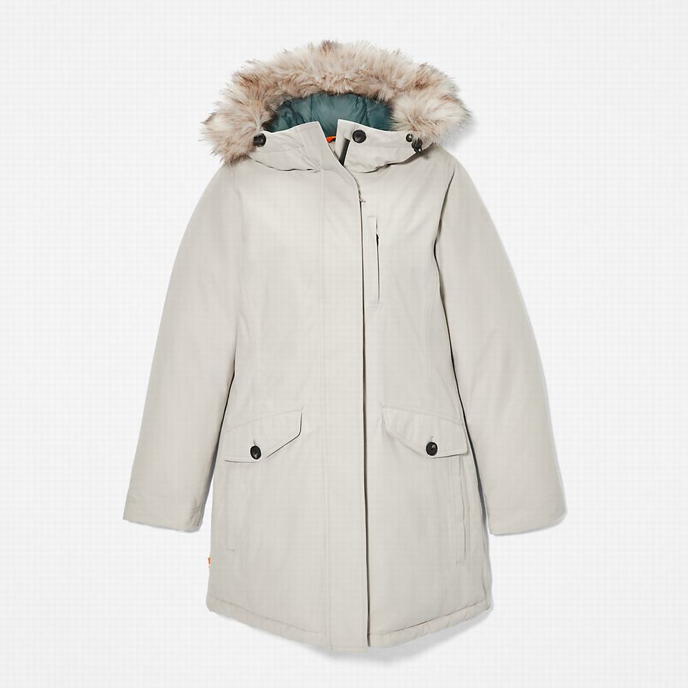 Bundy Parka Timberland Down-Free Damske Svetlo Siva | CG9214870