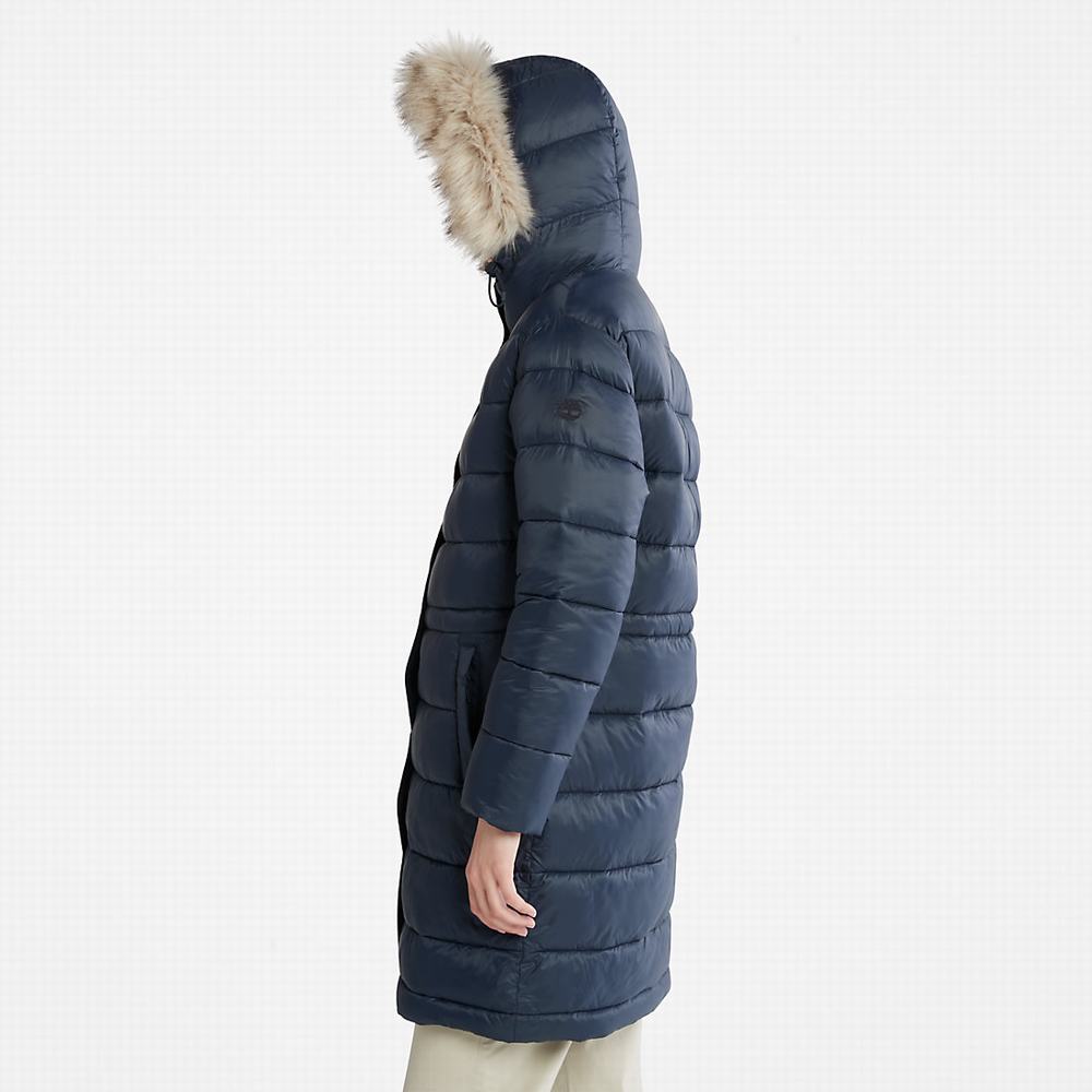 Bundy Parka Timberland Down-Free Damske Námornícka Modrá | RF5234108