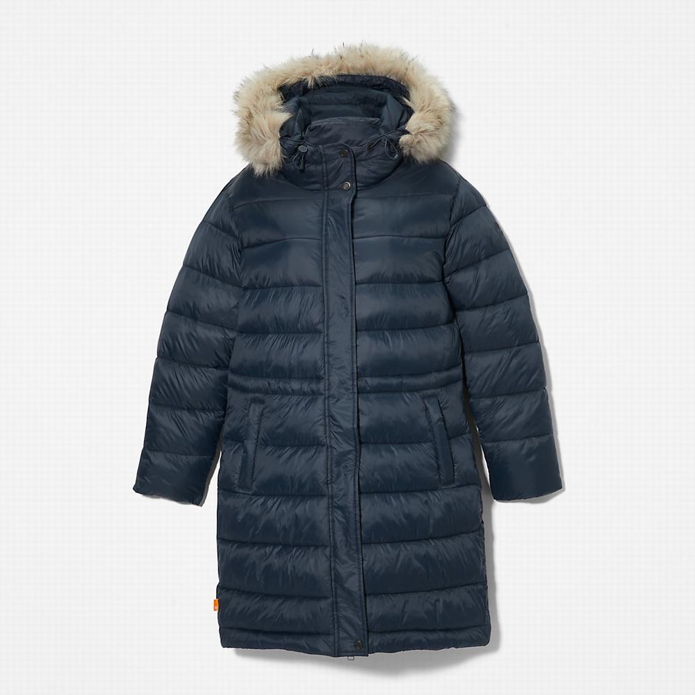 Bundy Parka Timberland Down-Free Damske Námornícka Modrá | RF5234108