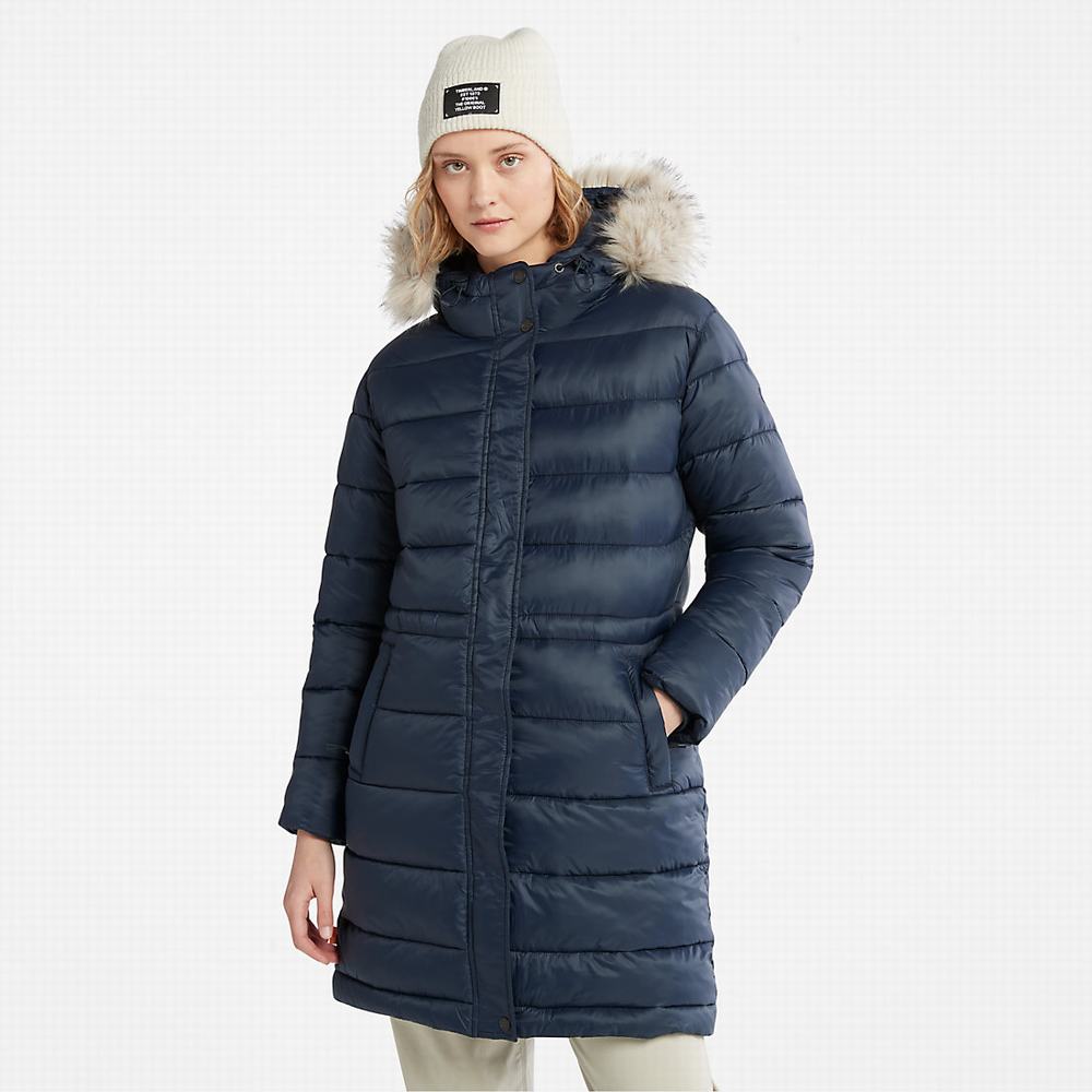 Bundy Parka Timberland Down-Free Damske Námornícka Modrá | RF5234108