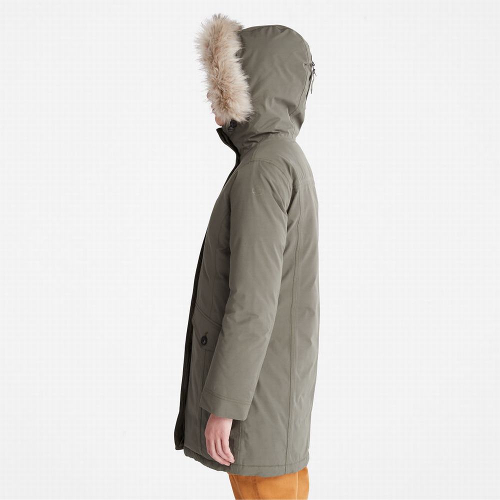 Bundy Parka Timberland DryVent™ Waterproof Damske Tmavo Zelene | WM4058739