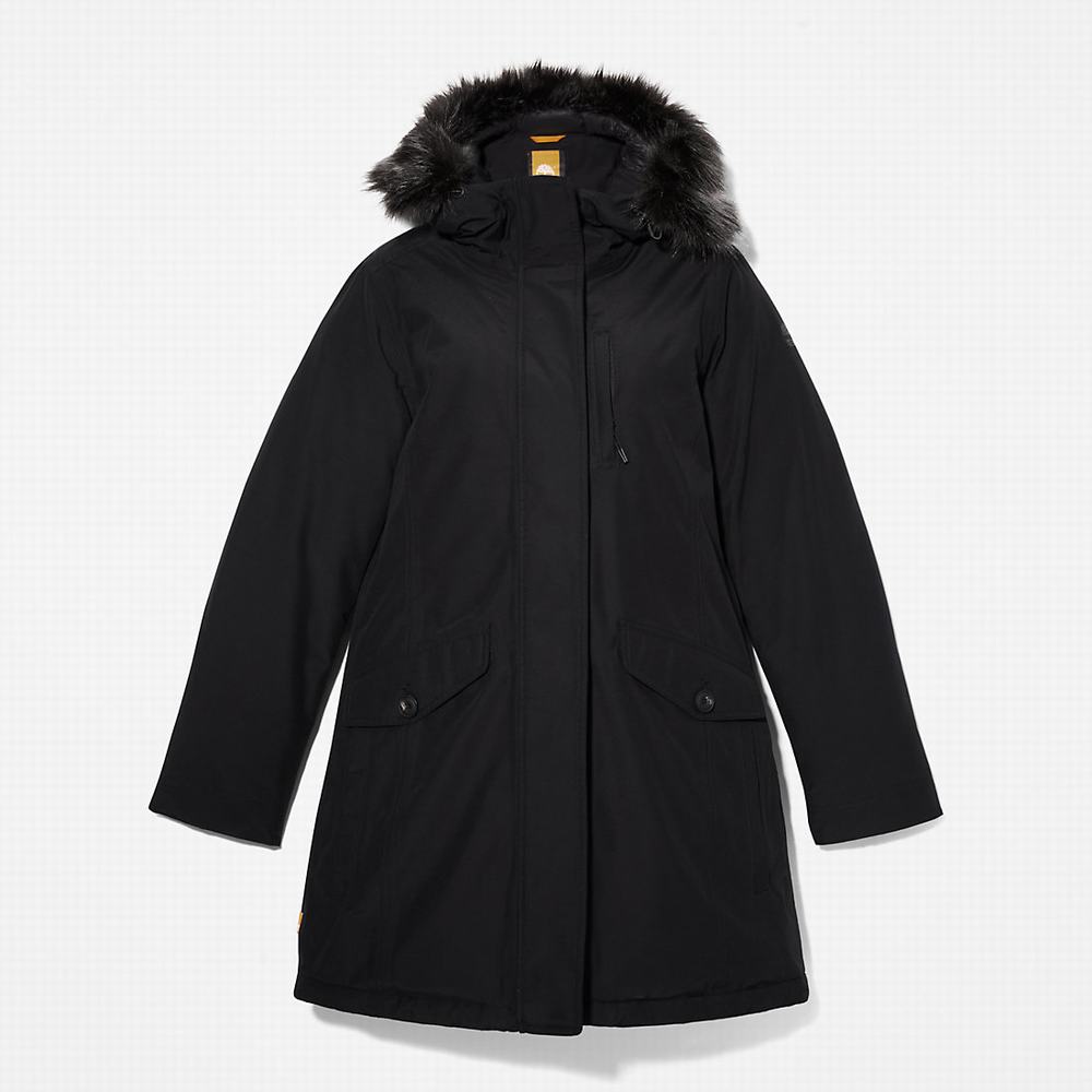 Bundy Parka Timberland DryVent™ Waterproof Damske Čierne | YN7590342