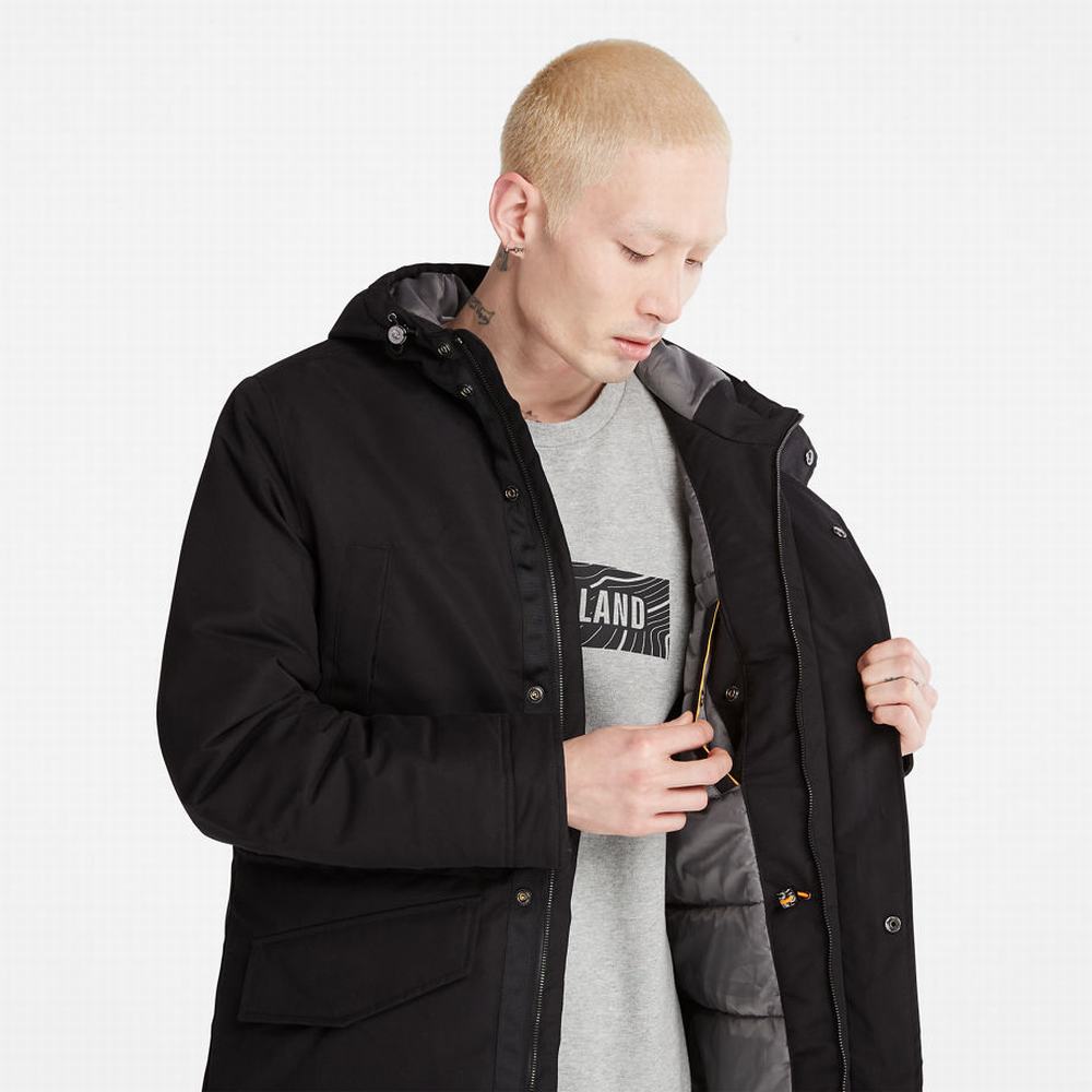 Bundy Parka Timberland Insulated City Panske Čierne | AX8392701