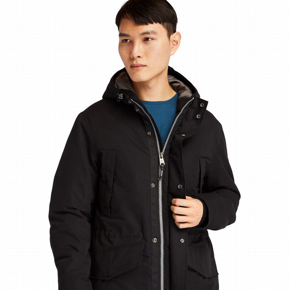 Bundy Parka Timberland Insulated City Panske Čierne | AX8392701