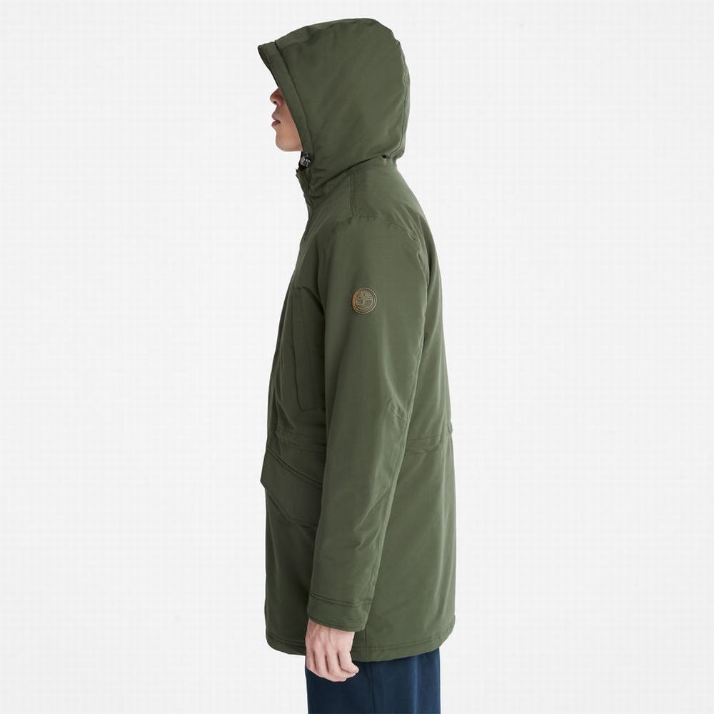 Bundy Parka Timberland Insulated City Panske Tmavo Zelene | MX0379185