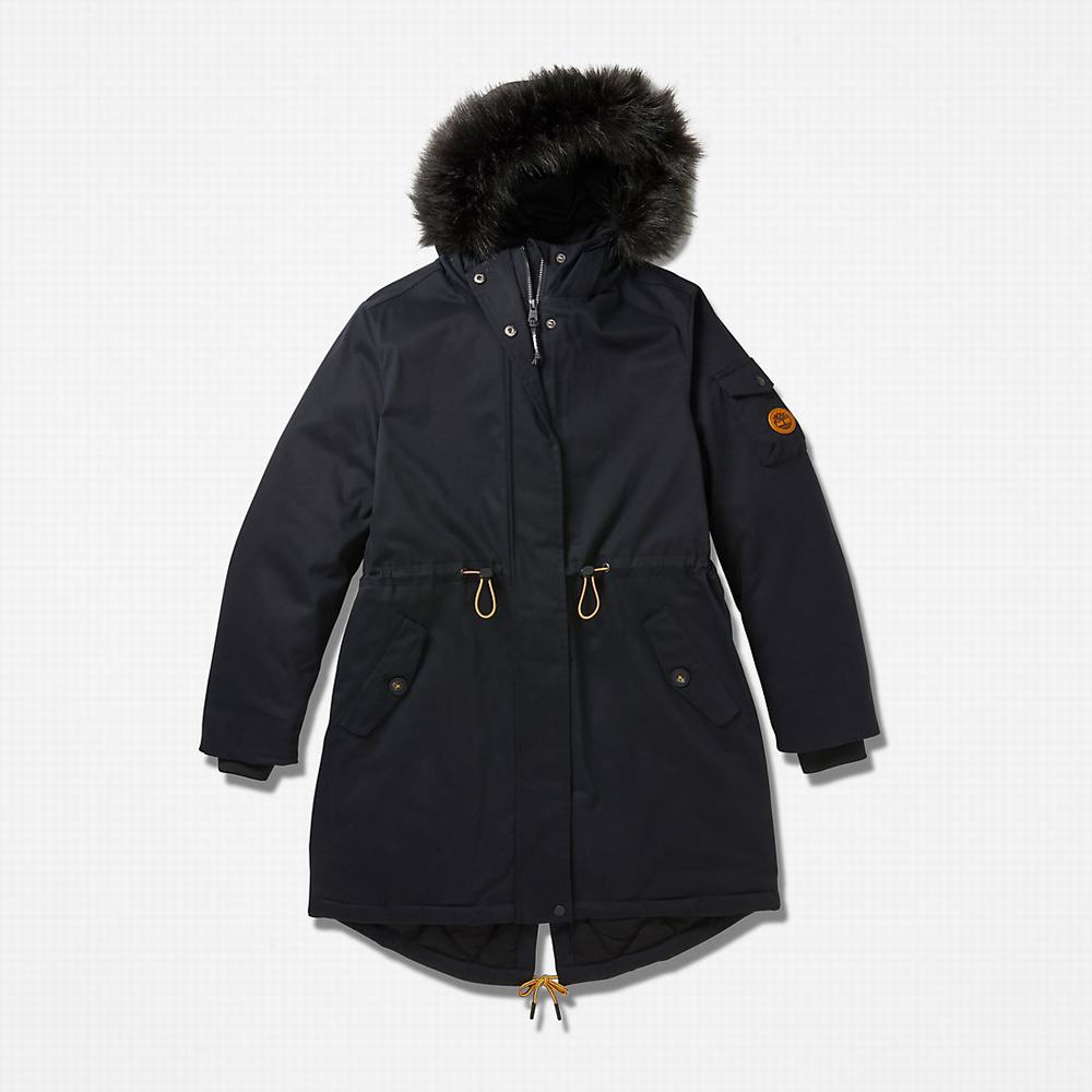 Bundy Parka Timberland Mount Kelsey Fleece-lined Damske Čierne | NH9820746