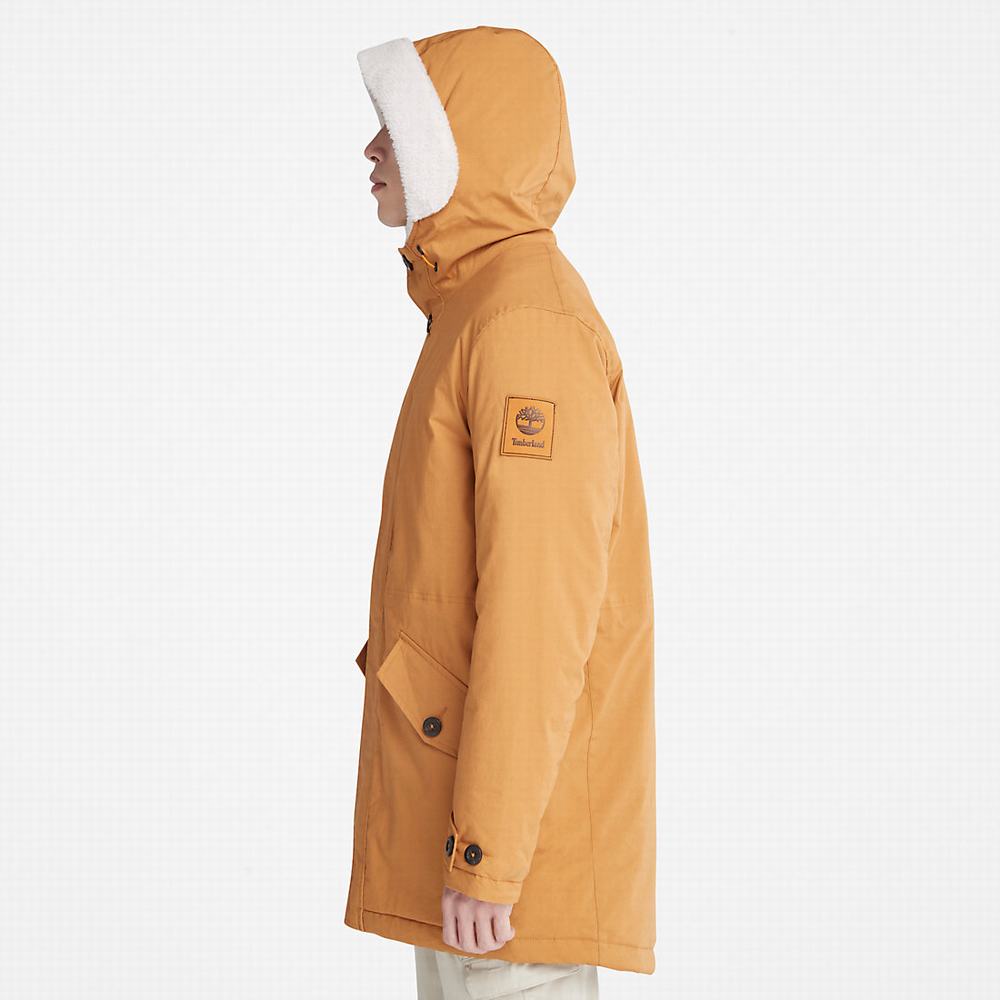 Bundy Parka Timberland Mt. Kelsey Fishtail Panske Svetlo Hnede | JN4238176