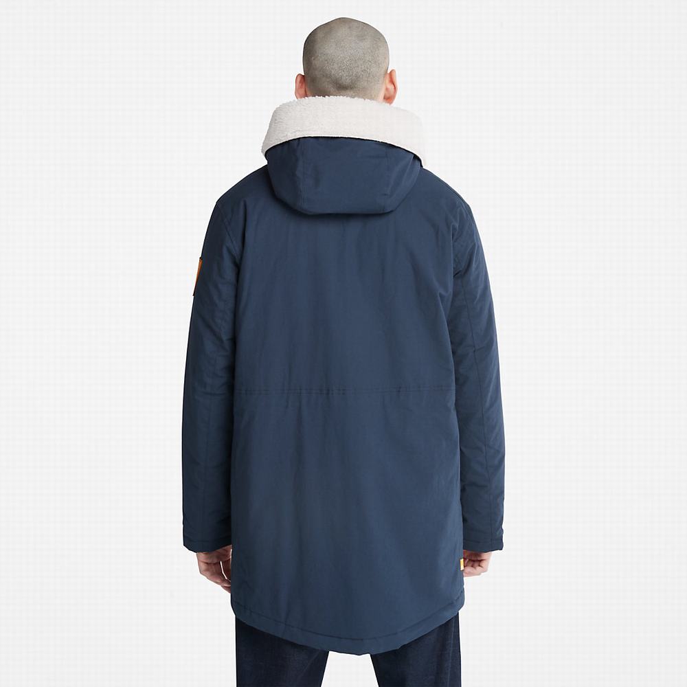 Bundy Parka Timberland Mt. Kelsey Fishtail Panske Námornícka Modrá | NO9123768