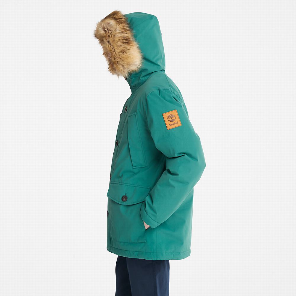 Bundy Parka Timberland Scar Ridge DryVent™ Panske Zelene | WH3056719