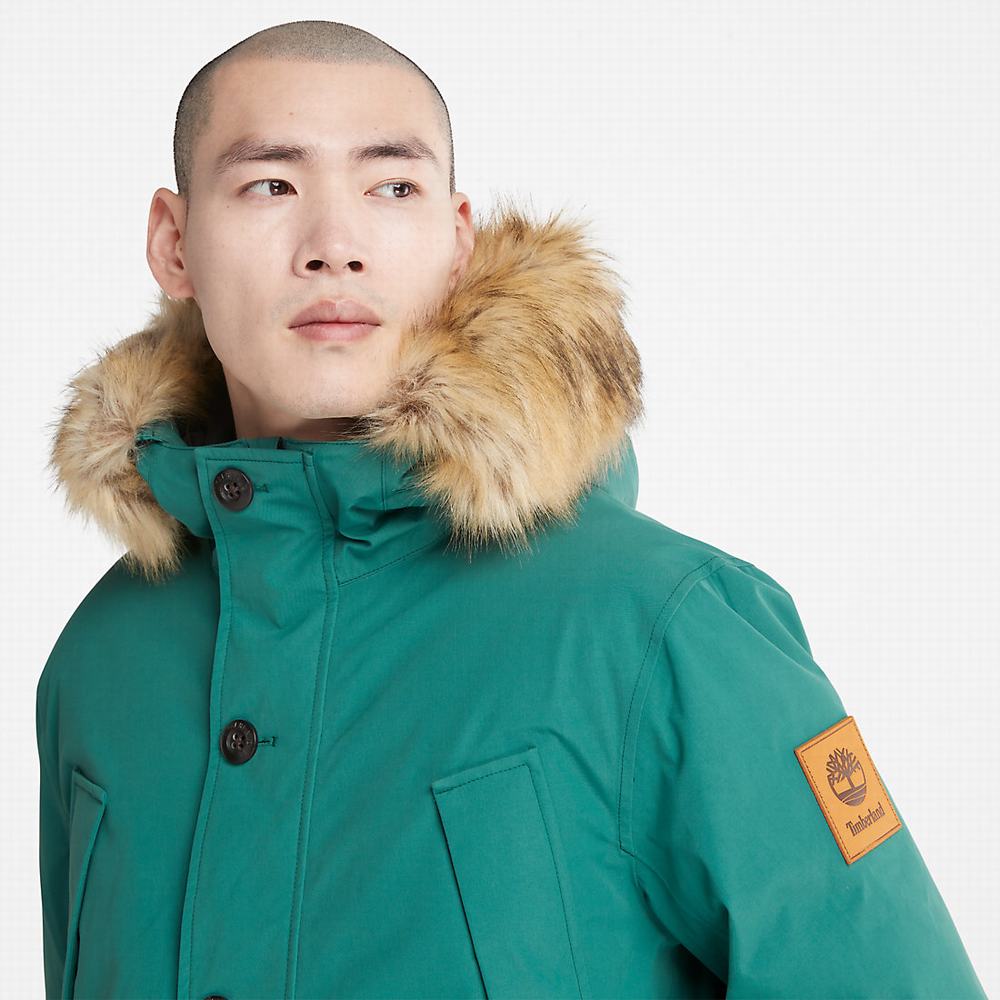 Bundy Parka Timberland Scar Ridge DryVent™ Panske Zelene | WH3056719