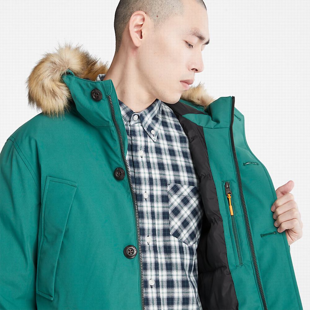 Bundy Parka Timberland Scar Ridge DryVent™ Panske Zelene | WH3056719