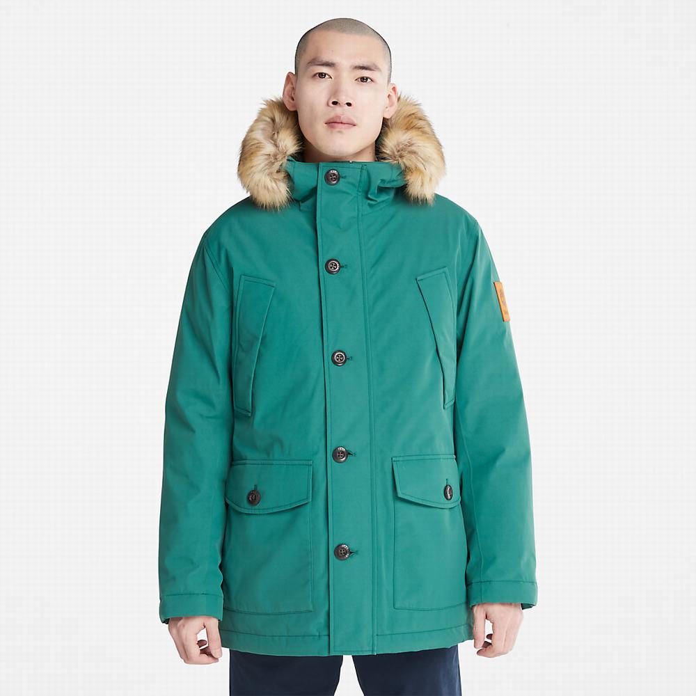 Bundy Parka Timberland Scar Ridge DryVent™ Panske Zelene | WH3056719