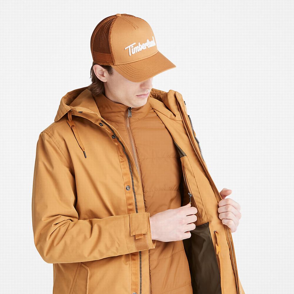 Bundy Parka Timberland Snowdon Peak 3-in-1 DryVent™ Panske Svetlo Hnede | GC2601483