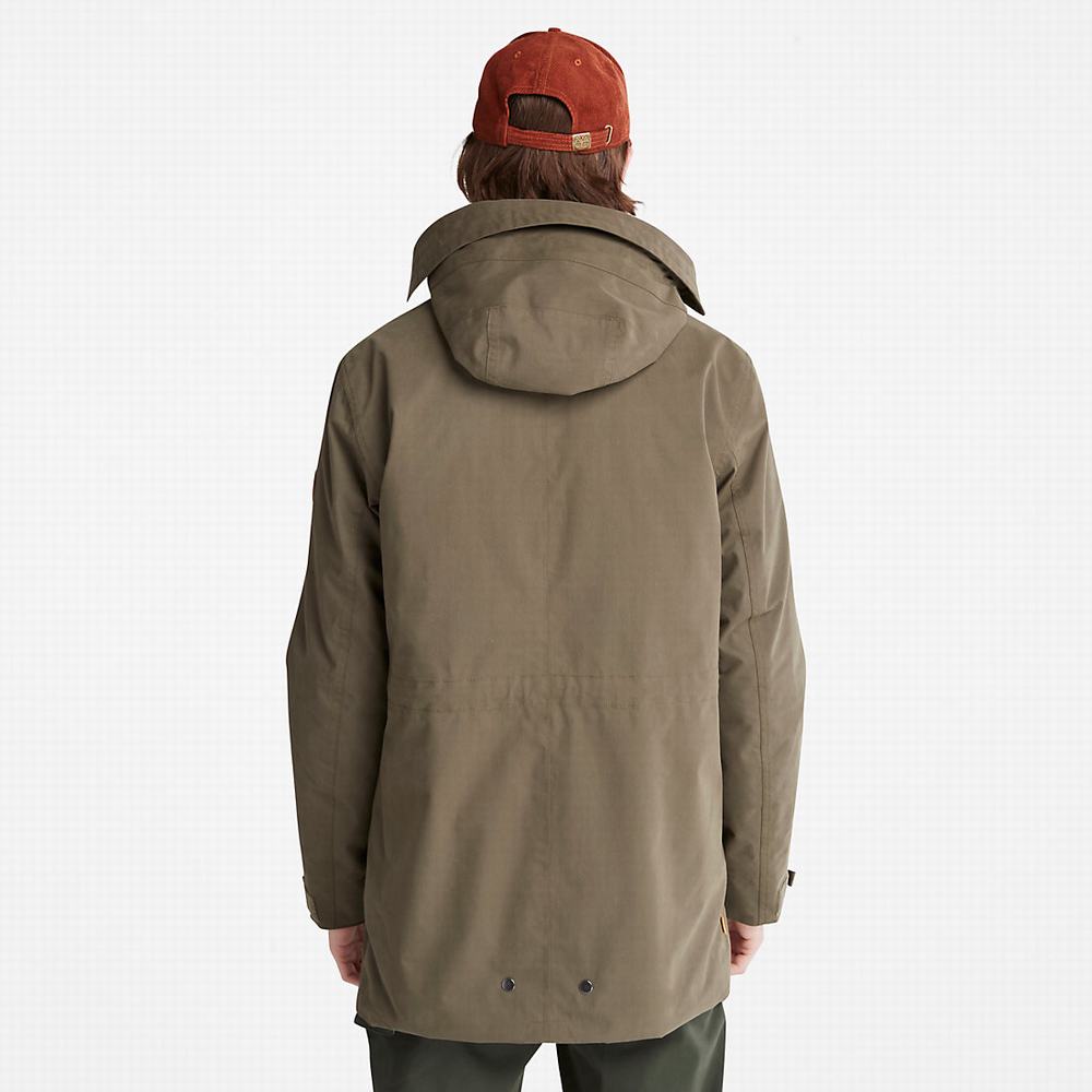 Bundy Parka Timberland Snowdon Peak 3-in-1 Waterproof Panske Zelene | IF5798061