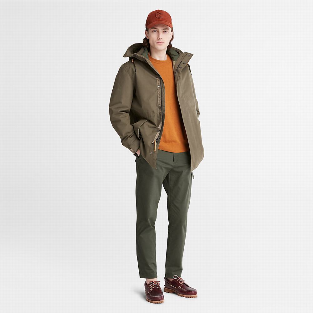 Bundy Parka Timberland Snowdon Peak 3-in-1 Waterproof Panske Zelene | IF5798061