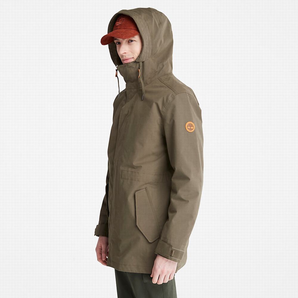 Bundy Parka Timberland Snowdon Peak 3-in-1 Waterproof Panske Zelene | IF5798061