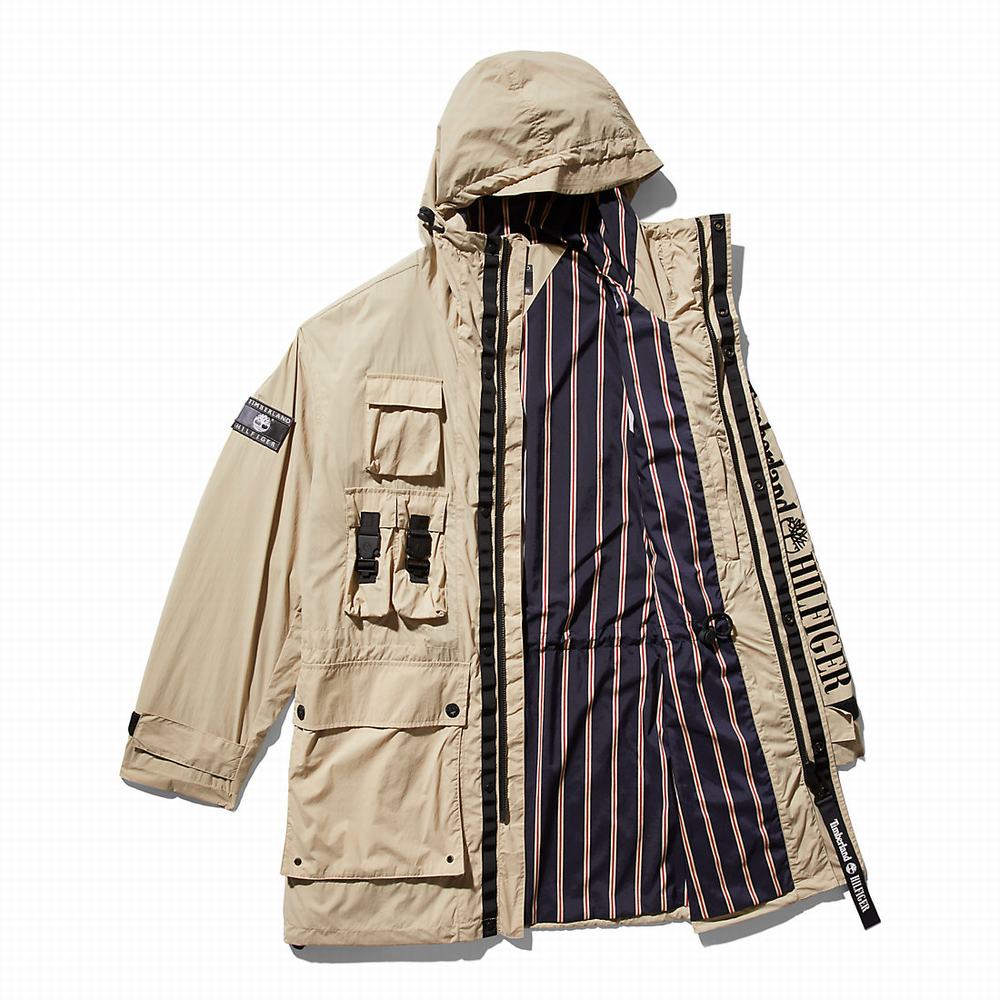 Bundy Parka Timberland Tommy Hilfiger x Timberland® Re-imagined Reversible Cargo Panske Béžové | EZ0298613