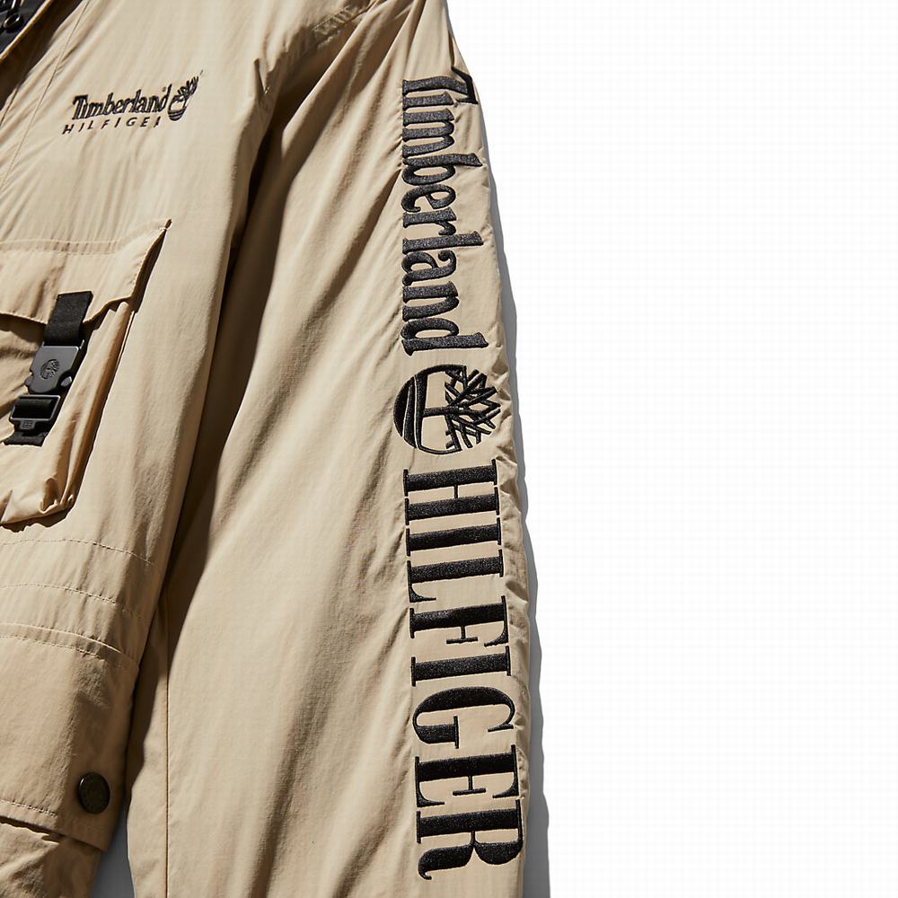 Bundy Parka Timberland Tommy Hilfiger x Timberland® Re-imagined Reversible Cargo Panske Béžové | EZ0298613