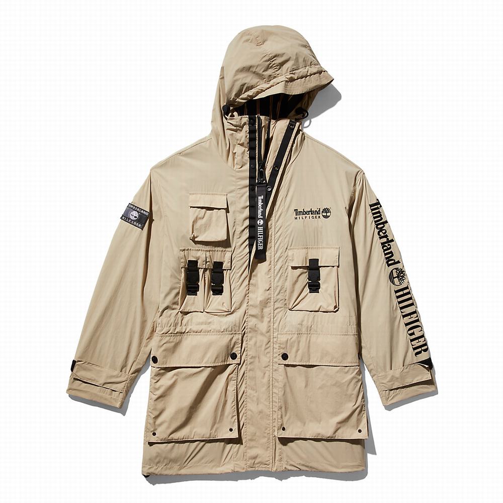 Bundy Parka Timberland Tommy Hilfiger x Timberland® Re-imagined Reversible Cargo Panske Béžové | EZ0298613