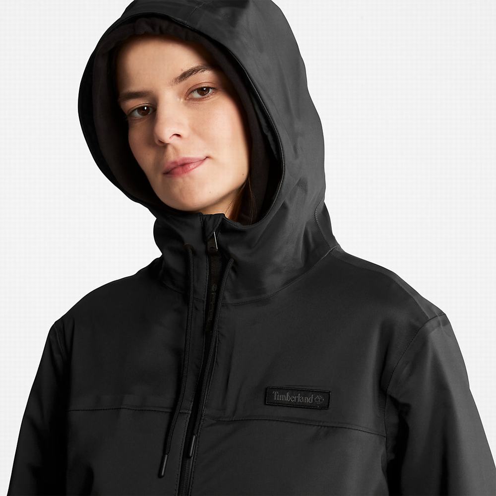 Bundy Parka Timberland Waterproof Mid-length Damske Čierne | QZ7034985