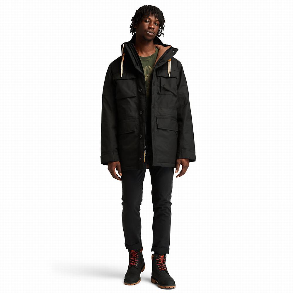 Bundy Parka Timberland Wilmington DryVent™ Field Panske Čierne | HA3094251