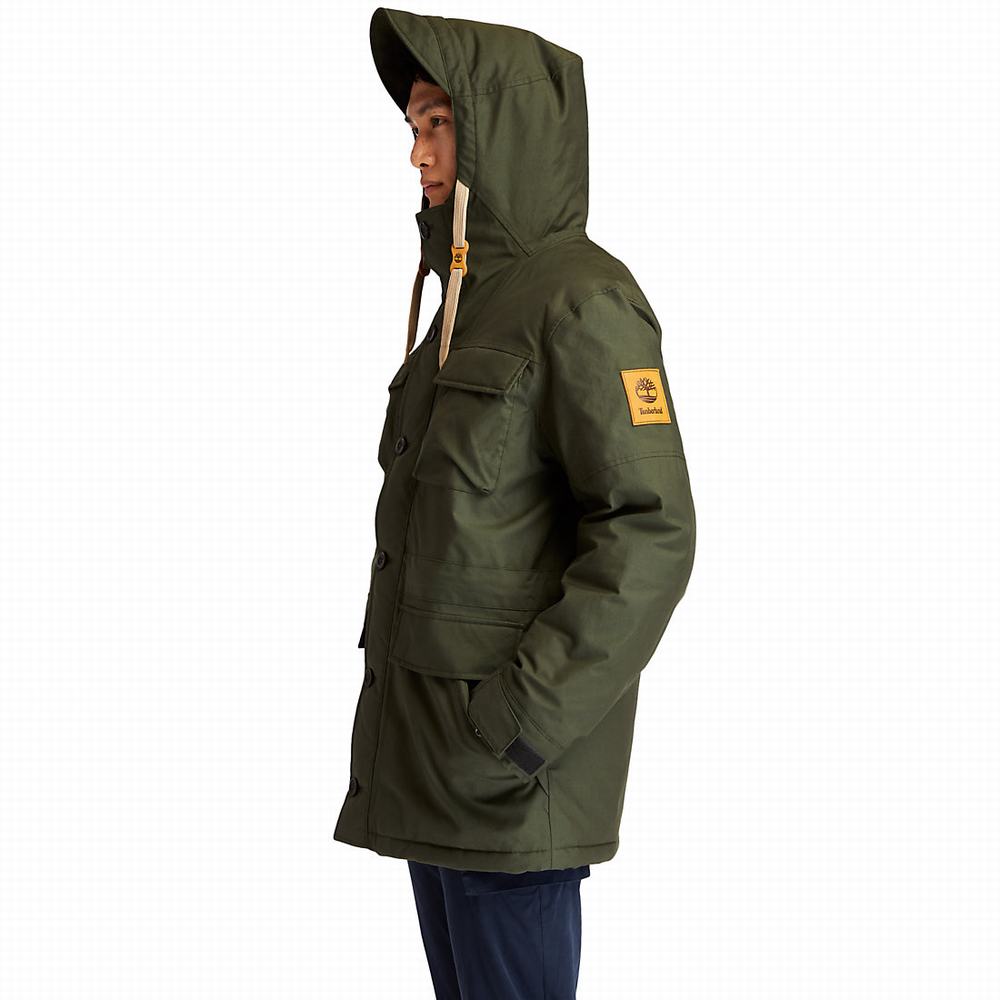 Bundy Parka Timberland Wilmington DryVent™ Field Panske Tmavo Zelene | TW2409831