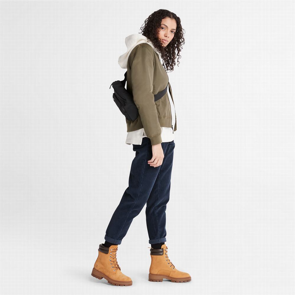 Bundy Timberland Bomber Damske Zelene | ZN1290357