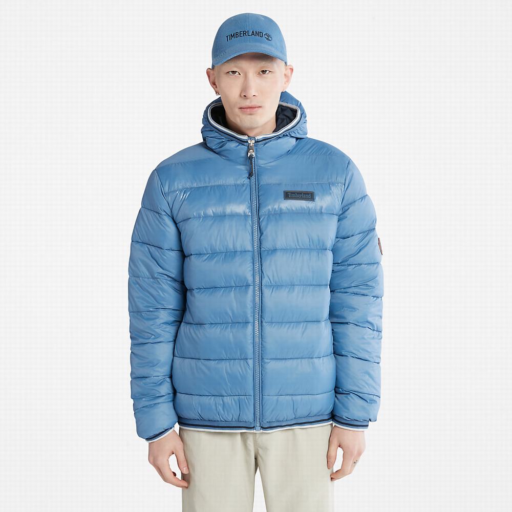 Bundy Timberland Garfield Midweight S Kapucňou Puffer Panske Modre | CQ5146239