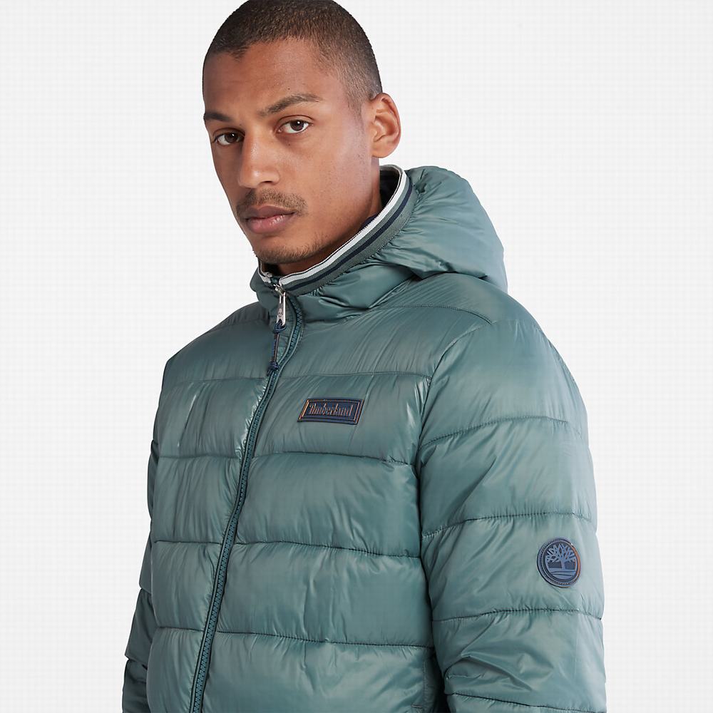 Bundy Timberland Garfield Midweight S Kapucňou Puffer Panske Zelene | MZ2640591