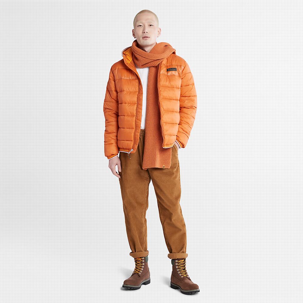 Bundy Timberland Garfield Midweight S Kapucňou Puffer Panske Oranžové | ZU5986427