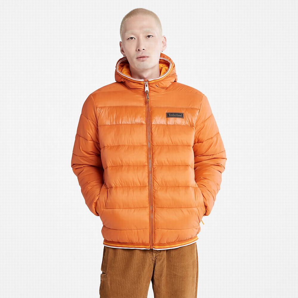 Bundy Timberland Garfield Midweight S Kapucňou Puffer Panske Oranžové | ZU5986427