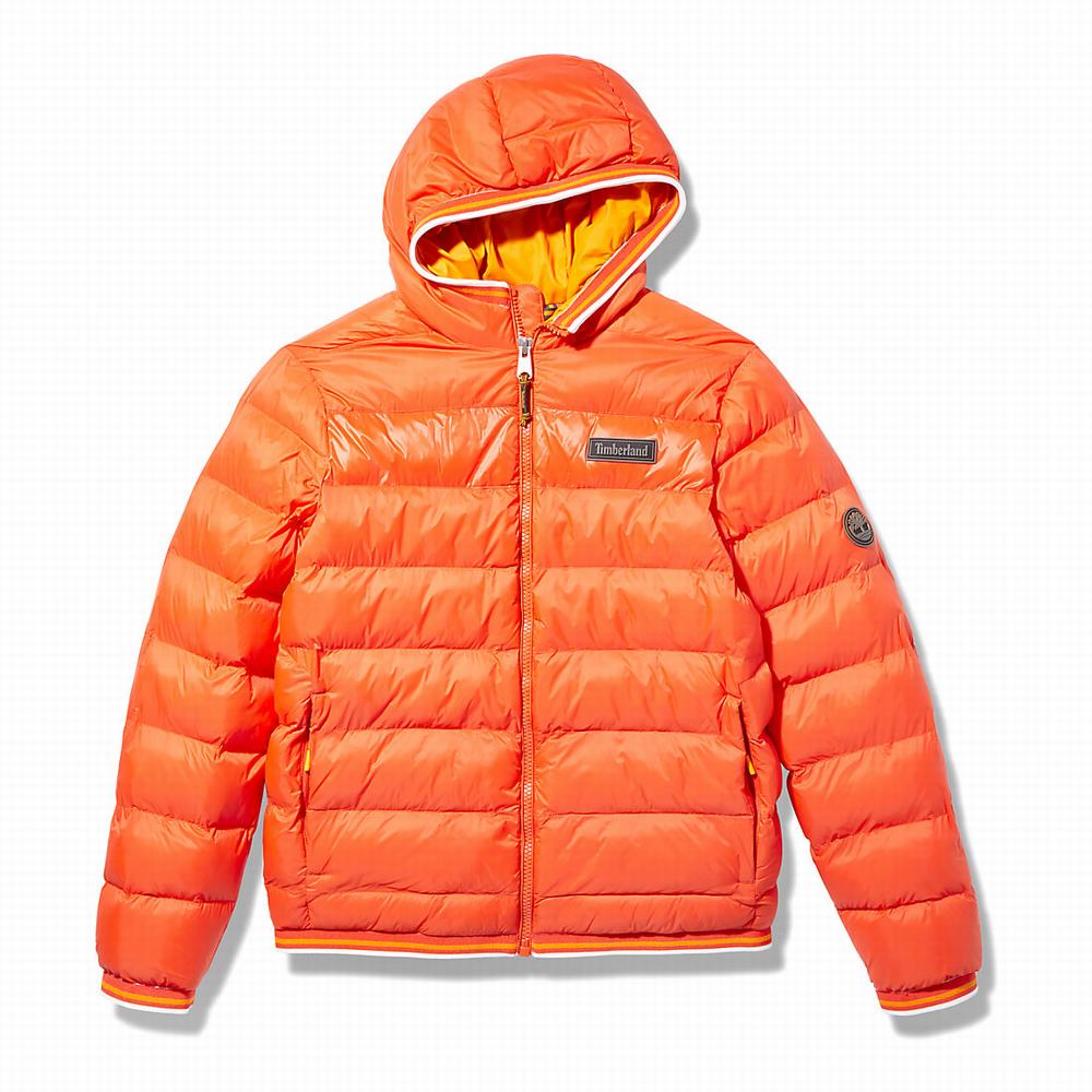 Bundy Timberland Garfield S Kapucňou Puffer Panske Oranžové | KJ2143806