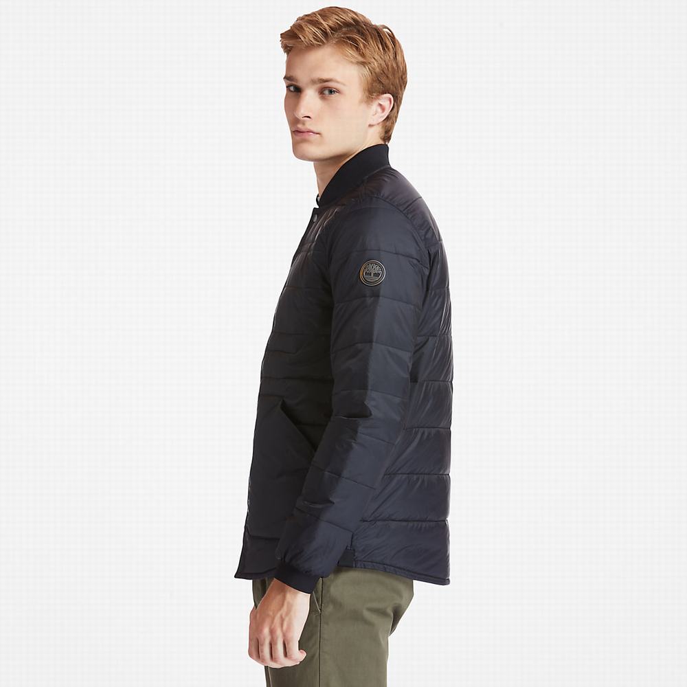 Bundy Timberland Mount Redington Bomber Panske Čierne | NM8591760