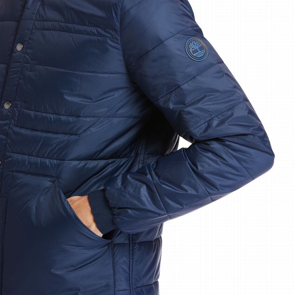 Bundy Timberland Mount Redington Bomber Panske Námornícka Modrá | TK0187564