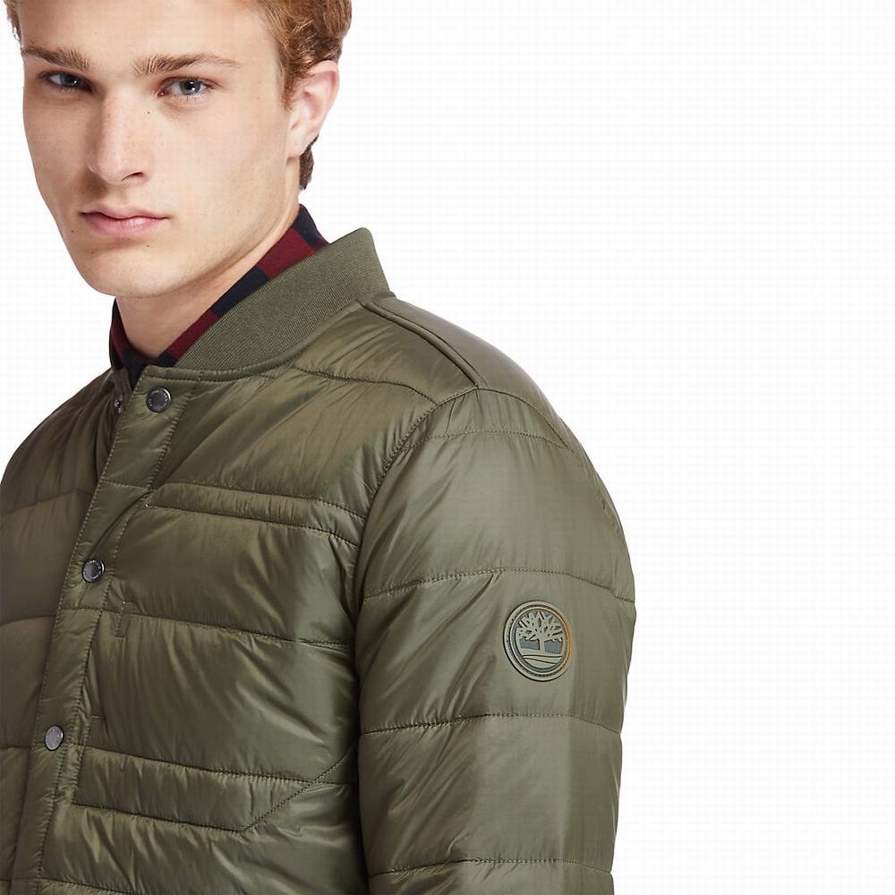 Bundy Timberland Mount Redington Bomber Panske Zelene | UO3690578