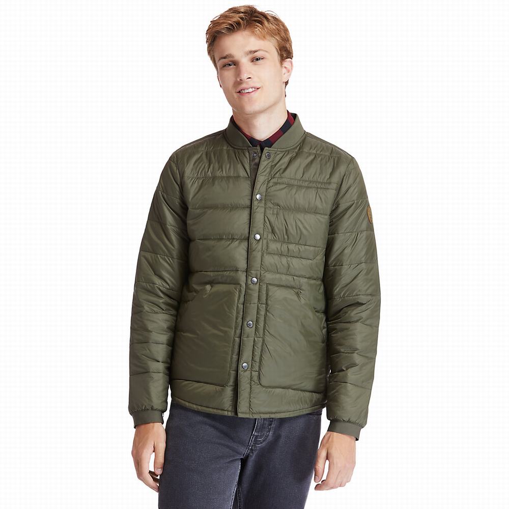 Bundy Timberland Mount Redington Bomber Panske Zelene | UO3690578