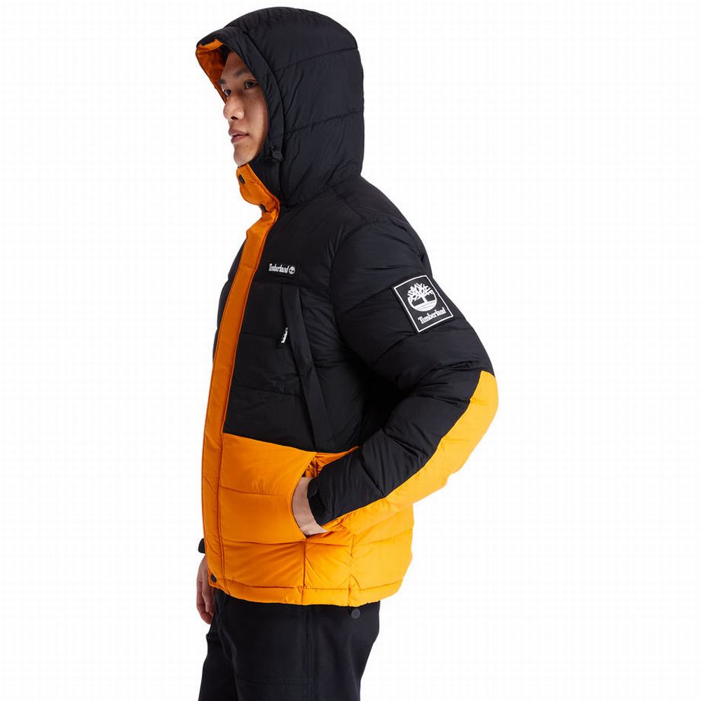 Bundy Timberland Outdoor Archive Puffer Panske Čierne Oranžové | TF7146598