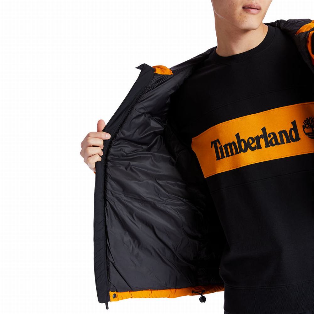 Bundy Timberland Outdoor Archive Puffer Panske Čierne Oranžové | TF7146598