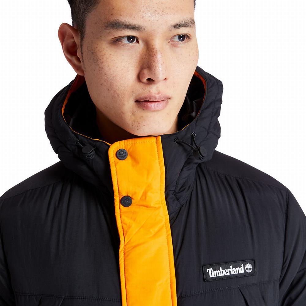 Bundy Timberland Outdoor Archive Puffer Panske Čierne Oranžové | TF7146598