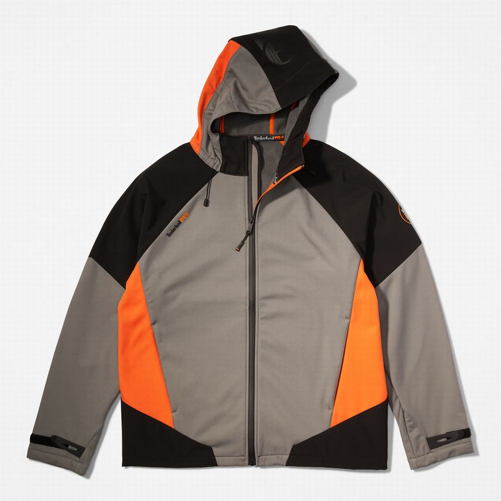 Bundy Timberland PRO® Power Zip S Kapucňou Softshell Panske Siva | IE1376590