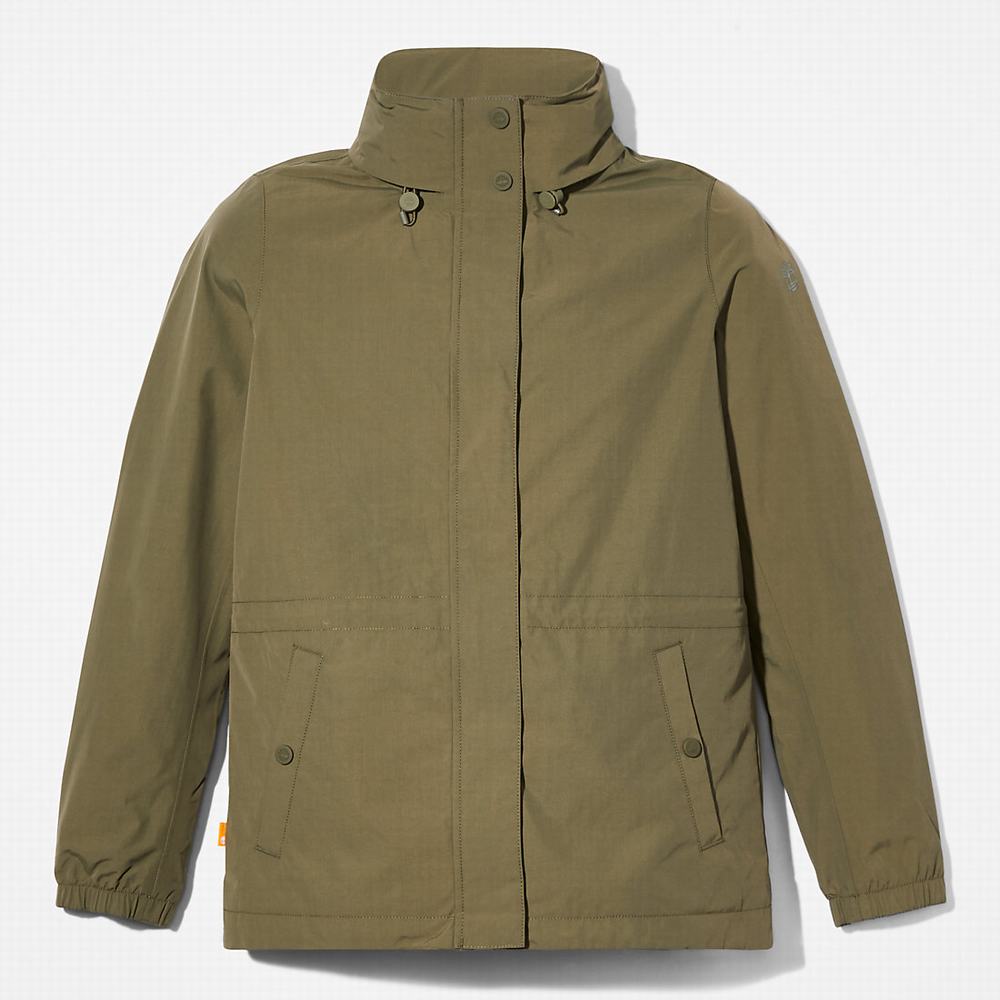 Bundy Timberland Podsite Raincoat Damske Zelene | VO1297305