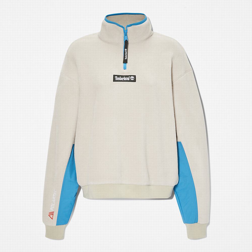 Bundy Timberland Polartec® Funnel-neck Fleece Damske Béžové | QM7406325